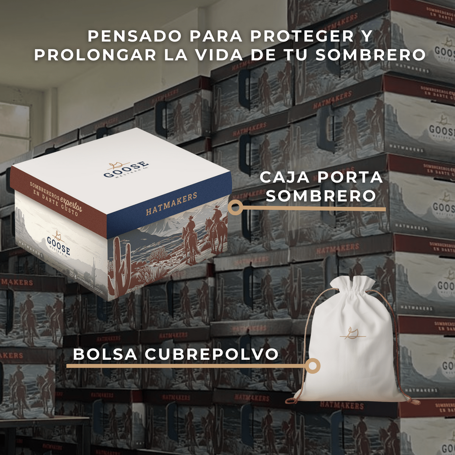 El Forajido - Listo para entregar - Goose Hatmakers